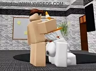 Roblox bunny sneaks into boys locker room for fun