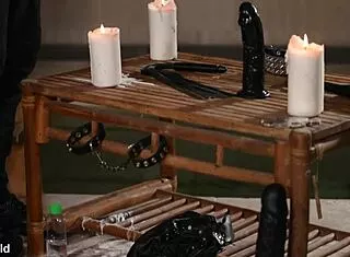 monika's hungry holes drilled dp in wild bdsm bondage 😈💦