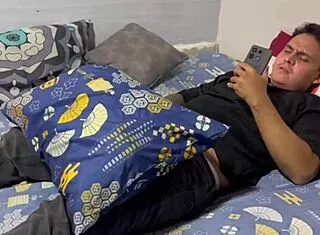 my innocent hot cousin catches me porn watching... i convince her for dirty homemade fuck 😏