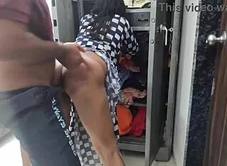 Desi Maid Cleans Home but Boss Fucks Her Rough in Mumbai Ashu!