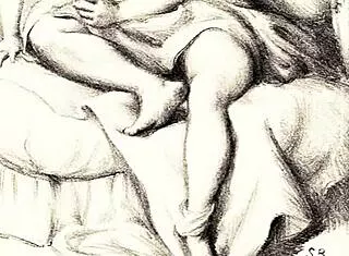 vintage erotic art captures sensual antique poses and curves