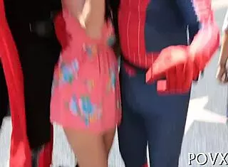 Tiny 18+ teen slut bent over doggystyle pounded hard!