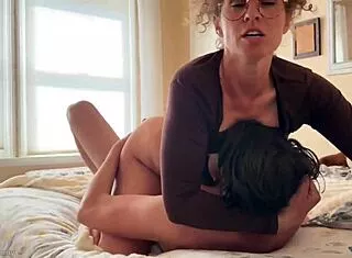 stepmom caught cheating keeps riding big cock passionately over facetime call