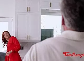 Stepdaughter's Wedding Night Virgin Fears Daddy Eases Away