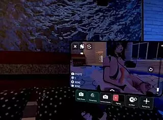 mistress megara plays with big tits ass in vrchat erp fun~