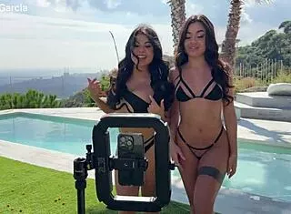 i'm losing it watching martina smeraldi and steffy moreno get wet n rough with maximo's monster...