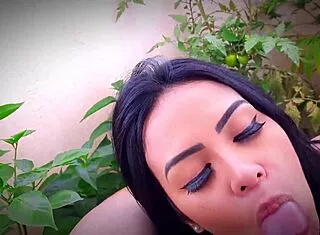 He floods my mouth in endless cumshot compilation