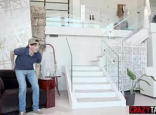 lauren phillips hot stepmom blows monster cock rides big tits 😜🔥