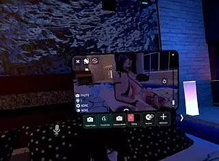 mistress megara plays with big tits ass in vrchat erp fun~