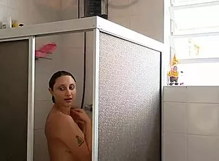 argentinian milf flashes pussy then takes monster cock 💦🍆