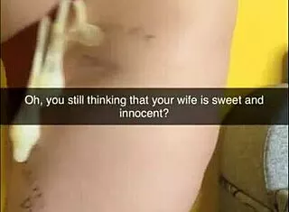 Shy Chubby Wife Bred into Creampie Gangbang Bitch for Cuckold Snapchat