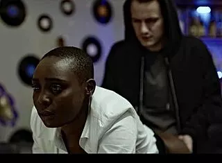 Black African Ebony Bound And Freeze Fucked Bent Over Creampied By Burglar