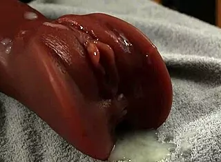 mmm eating that sweet cum after solo toy play 😋💦