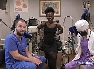 Can Dr. Tampa's Virgin Nurse Rina Arem Take the Deep Face Fuck?!