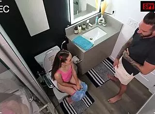 Does stepbro get addicted to juniper ren's tight wet pussy ride?