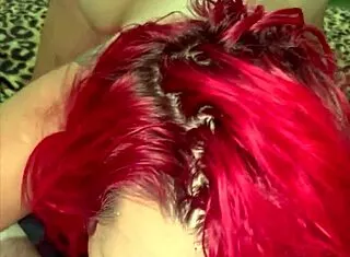 Redhead Hooker Sucks Deepthroat Cum Mouth Paid Whore