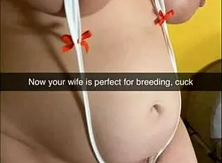 Shy Chubby Wife Bred into Creampie Gangbang Bitch for Cuckold Snapchat