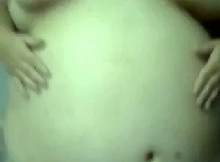 big belly ssbww milf rides cock pov while hubby rubs her pregnant tummy and unloads cum 😍