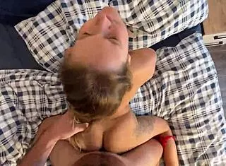 woke up big ass stepsis for morning fuck cum on tits?