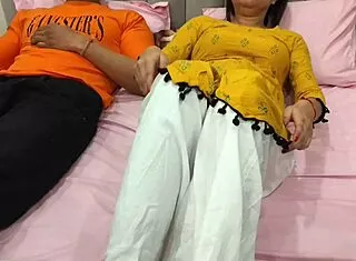 Stepsis catches me masturbating fucks tight pussy first time doggystyle