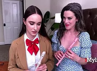 Hot teen student seduces music teacher for some pussy licking lessons