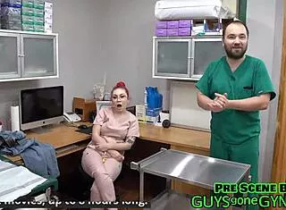 johnny cartel tests blue pill orgasm with shaved pussy handjob tits ass backstage latex moans