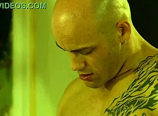 latina milf big tits slut in fishnets heels fingering shaved pussy before doggystyle anal