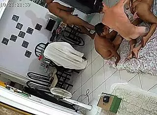 peruvian latina takes brutal gangbang rola pounding like a champ