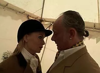 ben dover, wanna pound caroline de lys' wet blonde pigtail pussy deep?