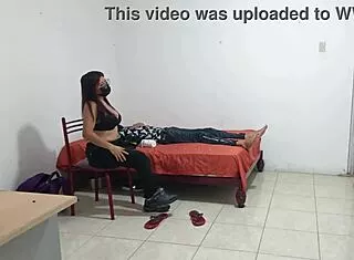 doesn't this latina nurse shake huge curvy ass sensually in lingerie roleplay?