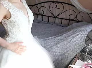 Bride Sneaks Ex Fuck Right Before Wedding Vows