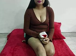 hey saarabhabhi6 gets super horny in christmas hindi dirty talk roleplay doggystyle fuck