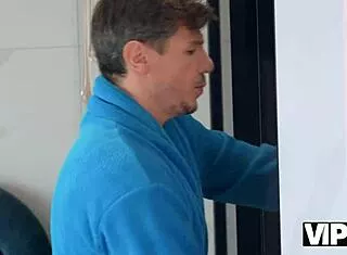 Vip4k. Stepdaddy Rescues Brunette Teen Chloe Heart. Fucks Tight Pussy Various Positions