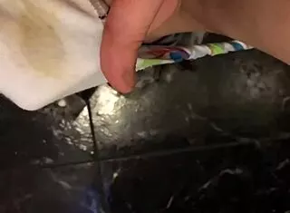 pretty brunette milf goddess pierces hairy pussy peeing solo homemade bathroom fetish