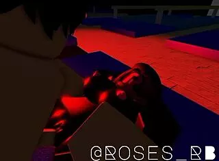 roblox gymnast flips into acrobatic sex poses wow!!