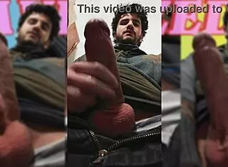 look at my balls while i jerk off and swallow cum!