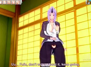 slime data ken shion climaxes in intense game