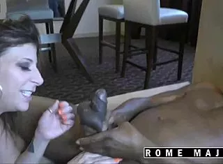 Vigorous BBC Bull Rome Major Wrecks Sara Jay's Mature Wet Pussy Lips Doggystyle