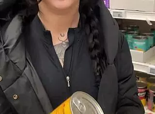 her throat takes my huge load gagging and choking before she swallows every drop outside