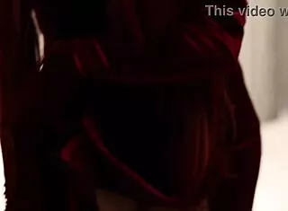 Jessica Rabbit cosplay girlfriend licks tongue surprise on huge cock