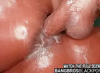 ebony pornstar deepthroats fan monster bbc sloppy doggystyle