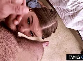stepdaughter's big ass rides stepdad's cock hard right?