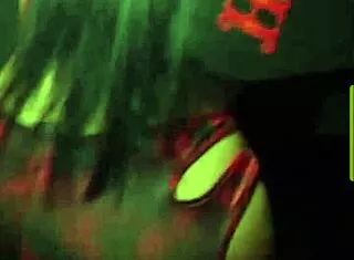 curvy morena bombshell shakes huge ass seductively in nightclub heat