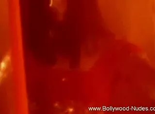 sexy indian brunette belly dancer teases nude in hot erotic session