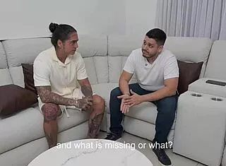 boyfriend's best friend stuffs horny latina wet pussy cowgirl