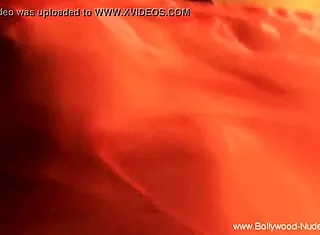 sexy indian brunette belly dancer teases nude in hot erotic session