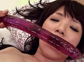 Petite japanese teen chats casting then takes creampie mmf threesome