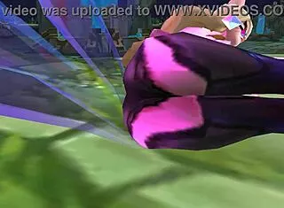 KDA Ahri moans sexily in Korean voice during intense ryona play