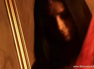 sexy indian brunette belly dancer teases nude in hot erotic session