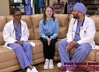 Serena Morgan endures soccer star anal fingering exam